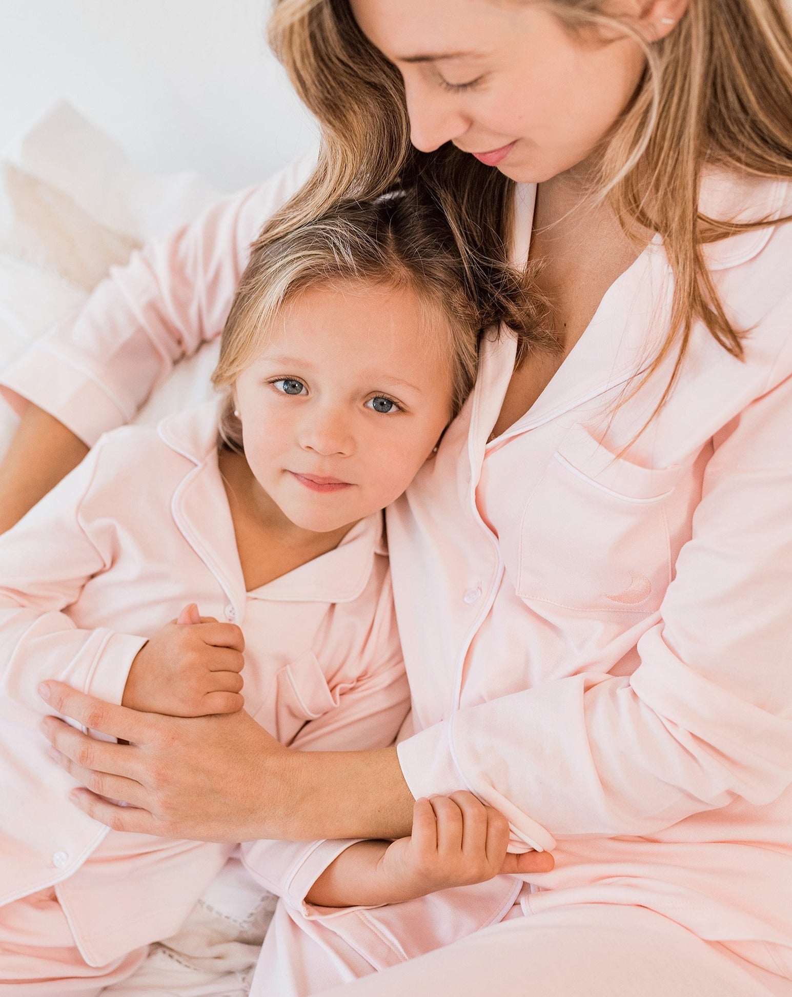 Pyjama chemise rose pour femme
